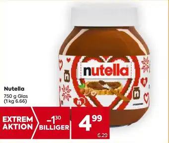 Billa Nutella Angebot