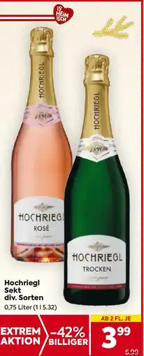 Billa Hochriegl Sekt Angebot