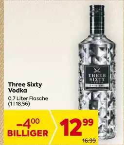 Billa Three Sixty Vodka Angebot