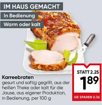 Maximarkt Karreebraten Angebot