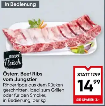Maximarkt Österr. Beef Ribs vom Jungstier Angebot