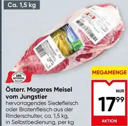 Maximarkt Österr. mageres meisel vom jungstier Angebot