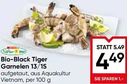Maximarkt Bio-Black Tiger Garnelen 13/15 Angebot