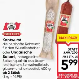 Maximarkt Kantwurst Angebot