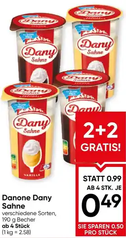 Maximarkt Danone Dany Sahne Angebot