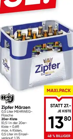 Maximarkt Zipfer Märzen Angebot
