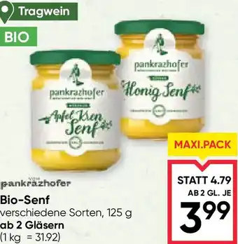 Maximarkt Bio-Senf Angebot