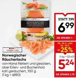 Maximarkt Norwegischer Räucherlachs Angebot