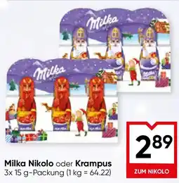 Maximarkt Milka Nikolo oder Krampus Angebot