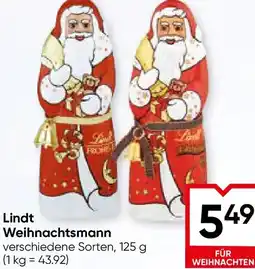 Maximarkt Lindt Weihnachtsmann Angebot