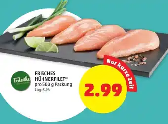 PENNY Frisches Hühnerfilet 500 g Angebot
