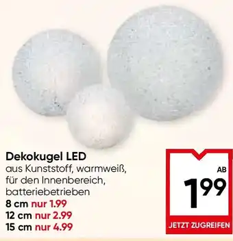 Maximarkt Dekokugel LED Angebot