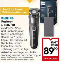 Maximarkt PHILIPS Rasierer S 5887/10 Angebot