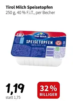 Der Grissemann Tirol Milch Speisetopfen Angebot