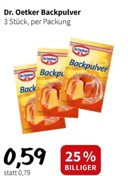 Der Grissemann Dr. Oetker Backpulver Angebot