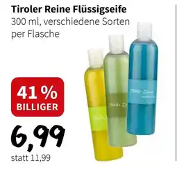 Der Grissemann Tiroler Reine Flüssigseife Angebot