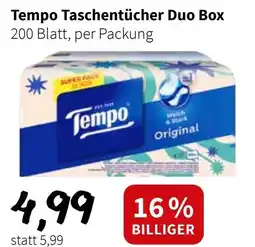 Der Grissemann Tempo Taschentücher Duo Box Angebot