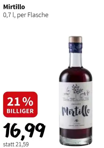 Der Grissemann Mirtillo Angebot