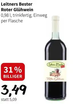 Der Grissemann Leitners Bester Roter Glühwein Angebot