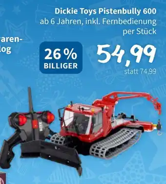 Der Grissemann Dickie Toys Pistenbully 600 Angebot