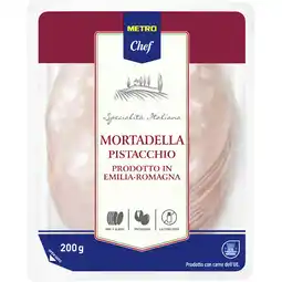 Metro Mortadella, Preisangabe ohne MwSt. (Preis inkl. MwSt. 3,69 €), METRO Angebot
