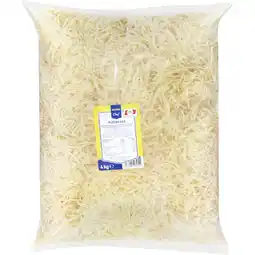 Metro Pizzakäse gerieben, Preisangabe ohne MwSt. (Preis inkl. MwSt. 9,12 €), METRO Angebot