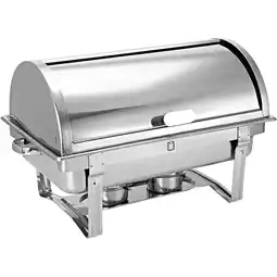 Metro Chafing Dish mit Rolltop, Preisangabe ohne MwSt. (Preis inkl. MwSt. 130,80 €), METRO Angebot