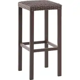 Metro Alu-Rattan Barhocker Balsario, Preisangabe ohne MwSt. (Preis inkl. MwSt. 65,99 €), METRO Angebot