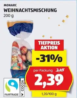 Hofer Monarc weihnachtsmischung Angebot