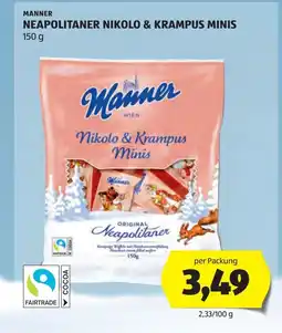 Hofer Neapolitaner nikolo & krampus minis Angebot