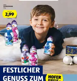 Hofer Milka schneemann Angebot