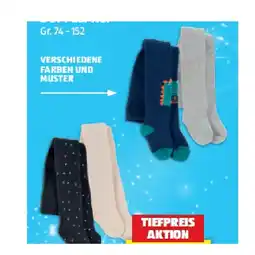 Hofer Kinder-Winter-Strumpfhose, Doppelpkg. versch. Farben und Muster HOFER Angebot