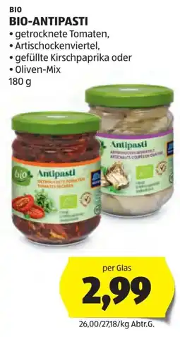 Hofer Bio antipasti Angebot