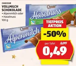Hofer Vollmilch schokolade Angebot