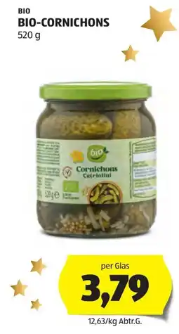 Hofer Bio cornichons Angebot