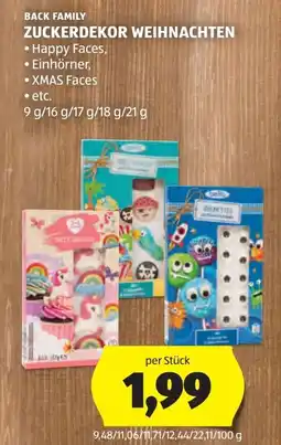 Hofer Zuckerdekor weihnachten Angebot