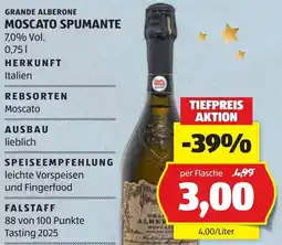 Hofer Moscato Spumante Angebot