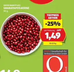 Hofer Granatapfelkern Angebot