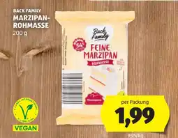 Hofer Marzipan rohmasse Angebot
