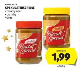 Hofer Spekulatiuscreme Angebot