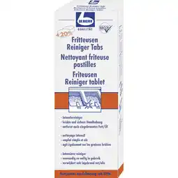 Metro Fritteusenreiniger Tabs, Preisangabe ohne MwSt. (Preis inkl. MwSt. 10,79 €), METRO Angebot