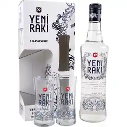 Metro Raki inkl. 2 Gläser, Preisangabe ohne MwSt. (Preis inkl. MwSt. 18,24 €), METRO Angebot