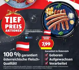 Hofer Schweinsbratwürstel roh Angebot