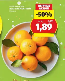 Hofer HOFER MARKTPLATZ BLATTCLEMENTINEN Angebot