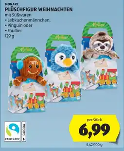 Hofer Plüschfigur weihnachten Angebot