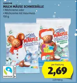 Hofer Milch mäuse schneebälle Angebot