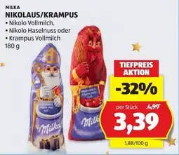 Hofer Milka nikolaus/krampus Angebot