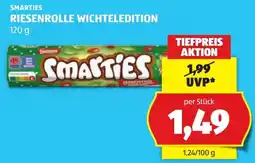 Hofer Smarties riesenrolle wichteledition Angebot