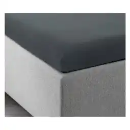 JYSK Jersey-Spannleintuch für Topper JASMIN grau 7209731 JYSK Angebot