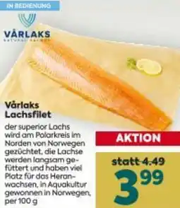 Billa Vȧrlaks Lachsfilet Angebot